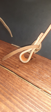 Load image into Gallery viewer, Leather Brow Band Bridle with Leather Ties
