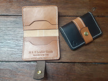 Load image into Gallery viewer, Bifold Strap Wallet w/ Snap Closure