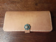 Load image into Gallery viewer, Ladies Long Wallet with Snap Closure