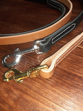 Load image into Gallery viewer, 7 Foot Leather Dog Leash