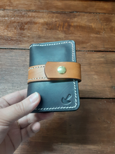 Load image into Gallery viewer, Bifold Strap Wallet w/ Snap Closure