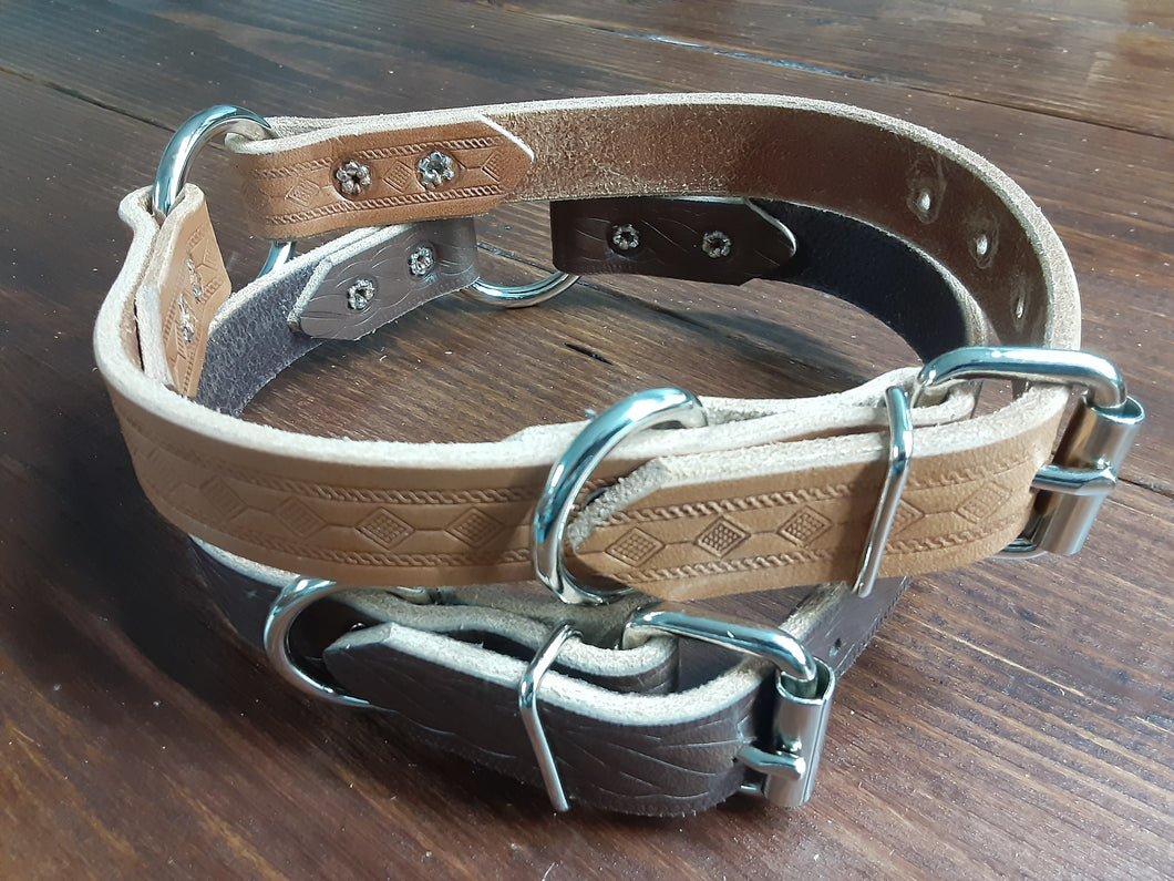 One-Inch Center Ring Dog Collar