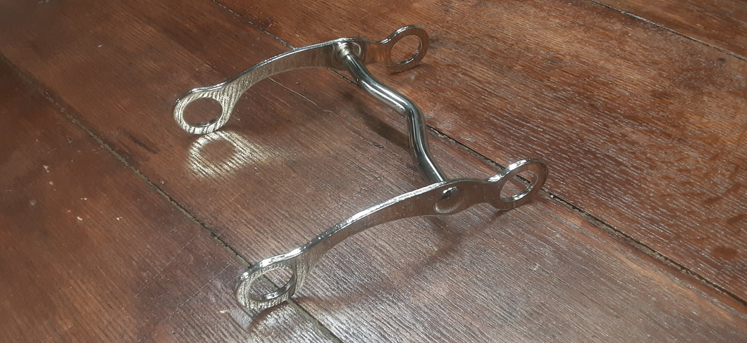 Nickel Plated Low Port Horse Curb Bit