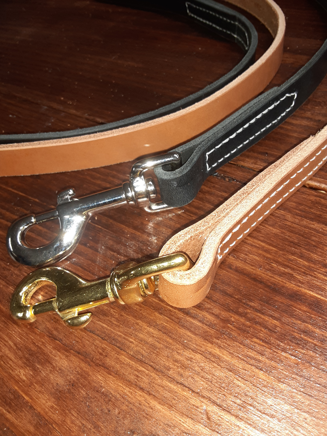 5 Foot Leather Dog Leash